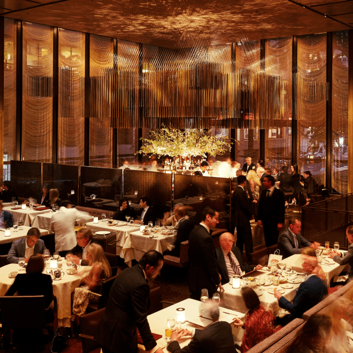 The Grill dining area